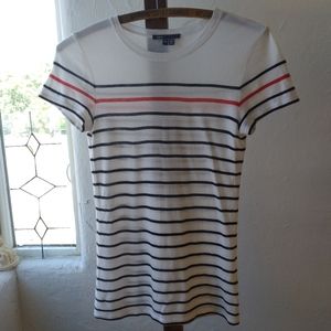 Vince Nautical Stripe T Shirt